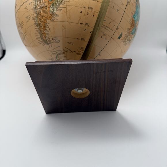 Cram's Imperial World Globe 12 Inch Diameter Wood Base - Picture 9 of 10
